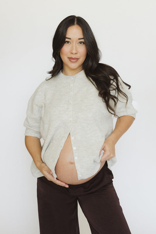 The Jami Short-Sleeve Knit Cardigan