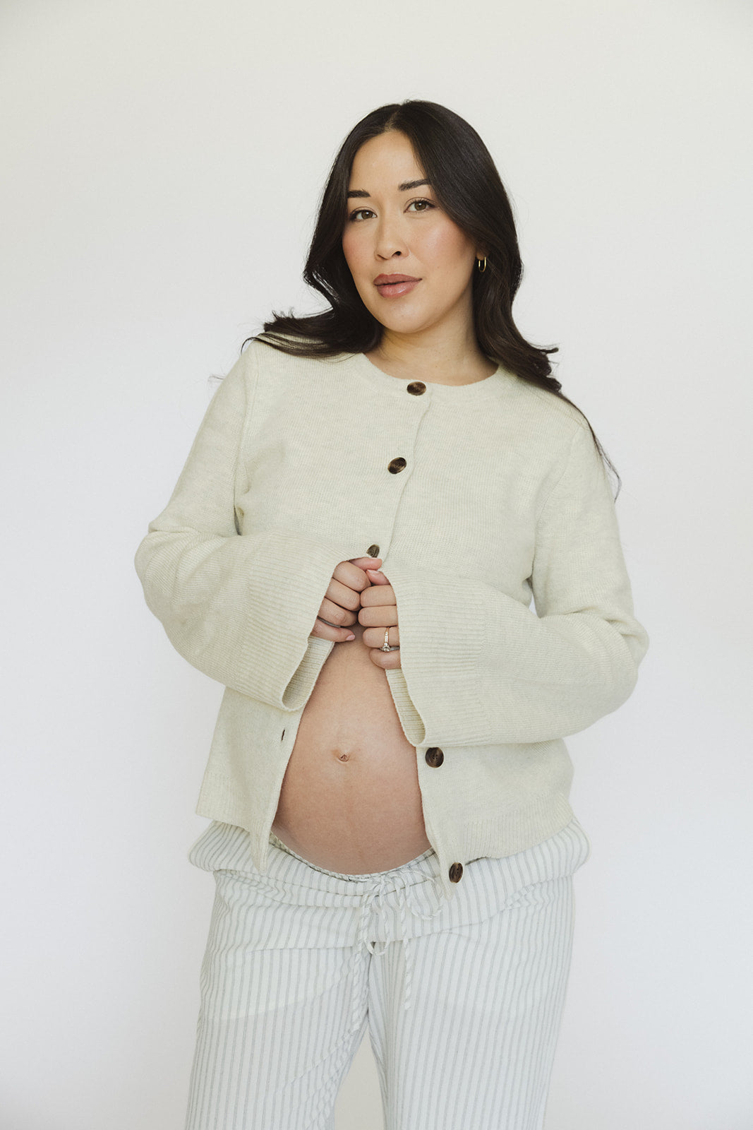 The Port Cardigan - Oatmeal