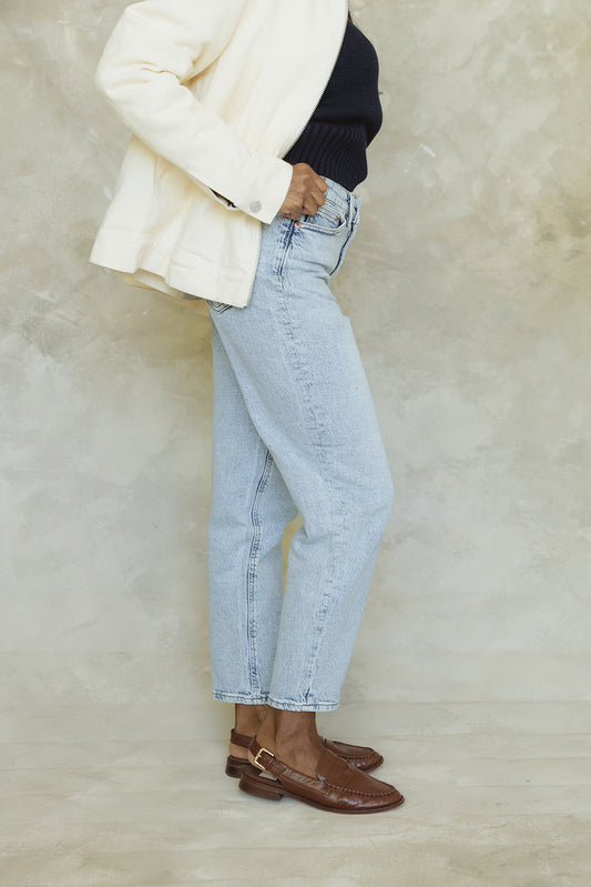The High Rise Mom Jeans - Light Denim