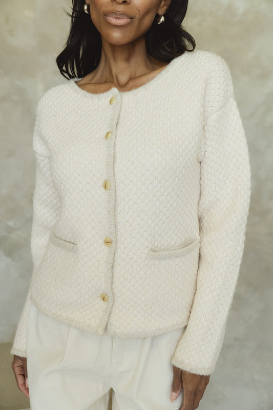 The Teddy Knit Cardigan