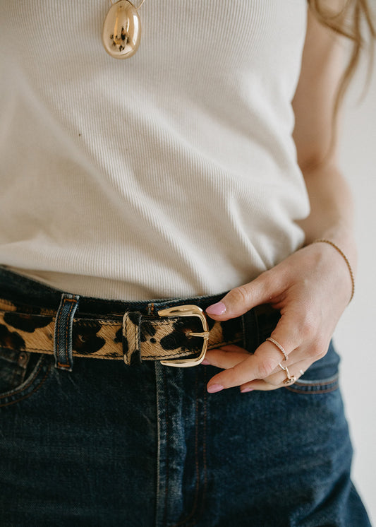 The Patricia Belt - Leopard