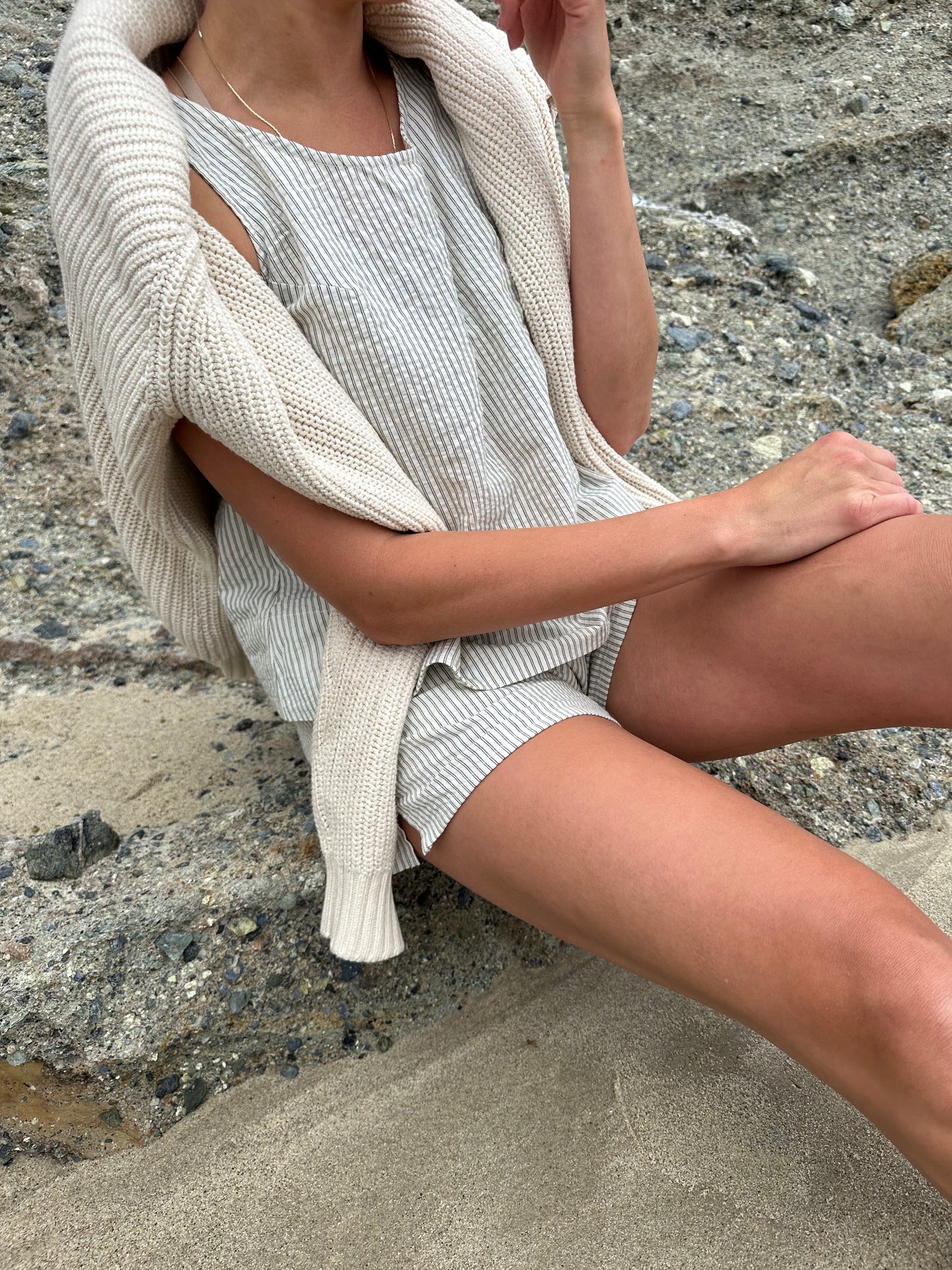 The Anchor Boxer Shorts - Ivory
