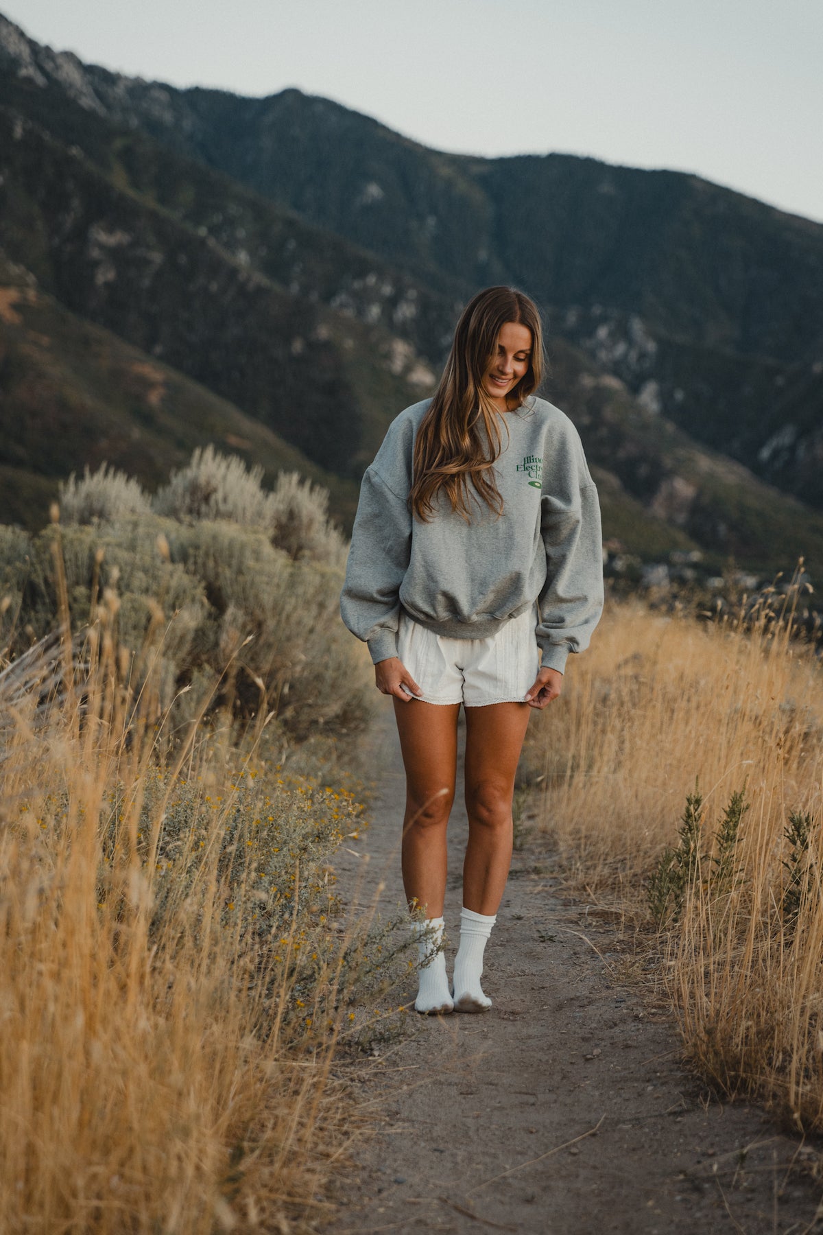 The Electronic Grey Sweatshirt