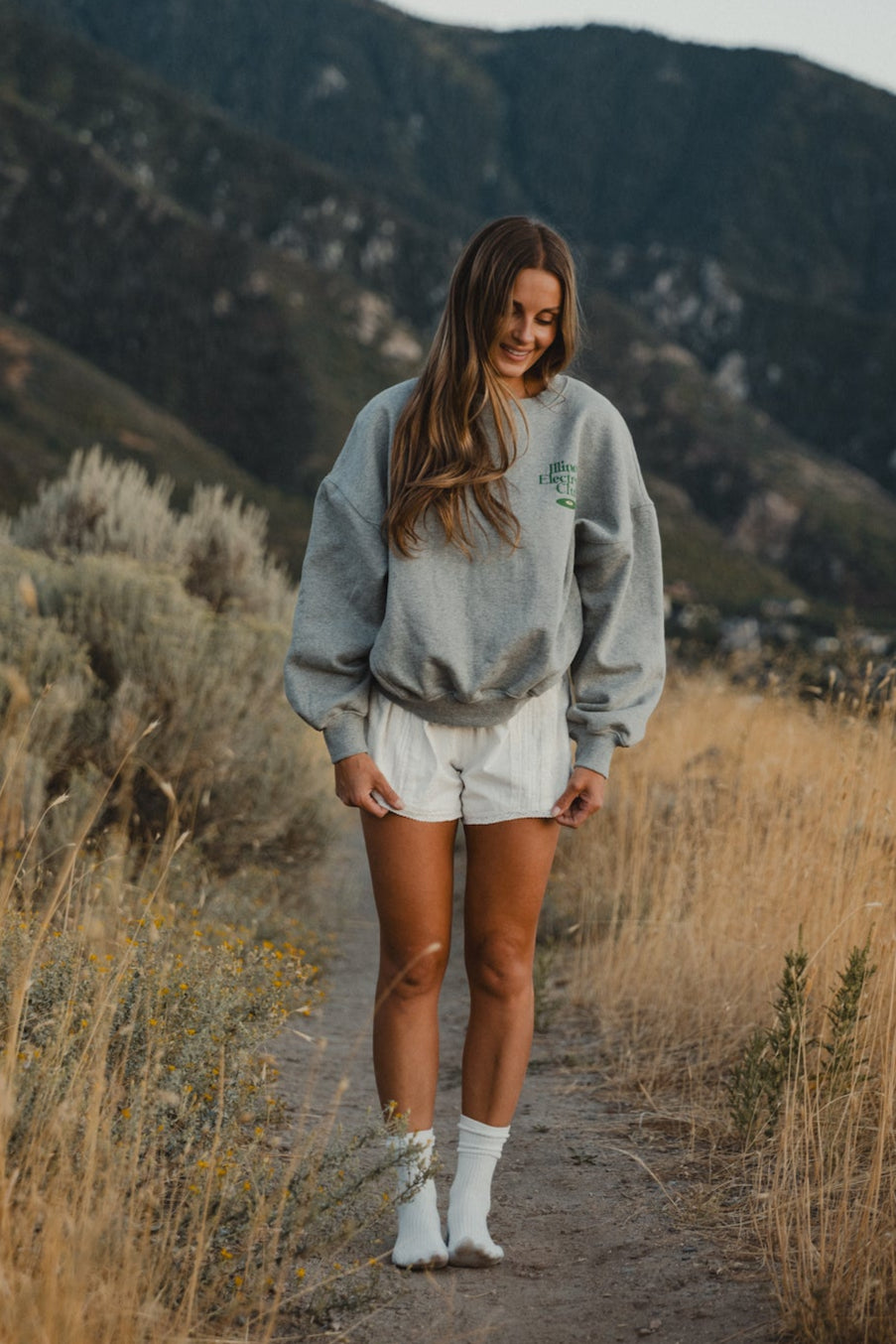 The Electronic Grey Sweatshirt