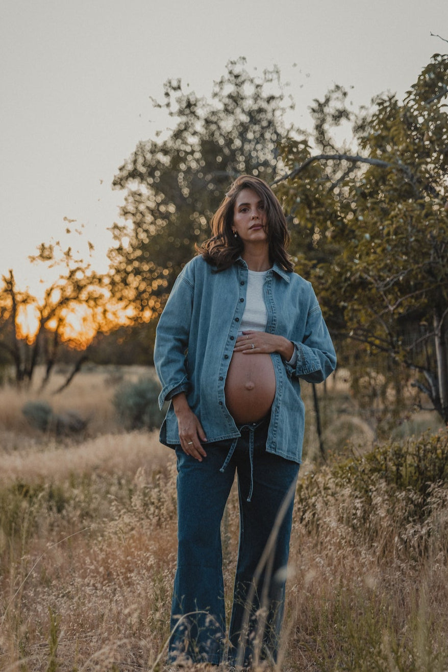 The Core Button Up - Denim