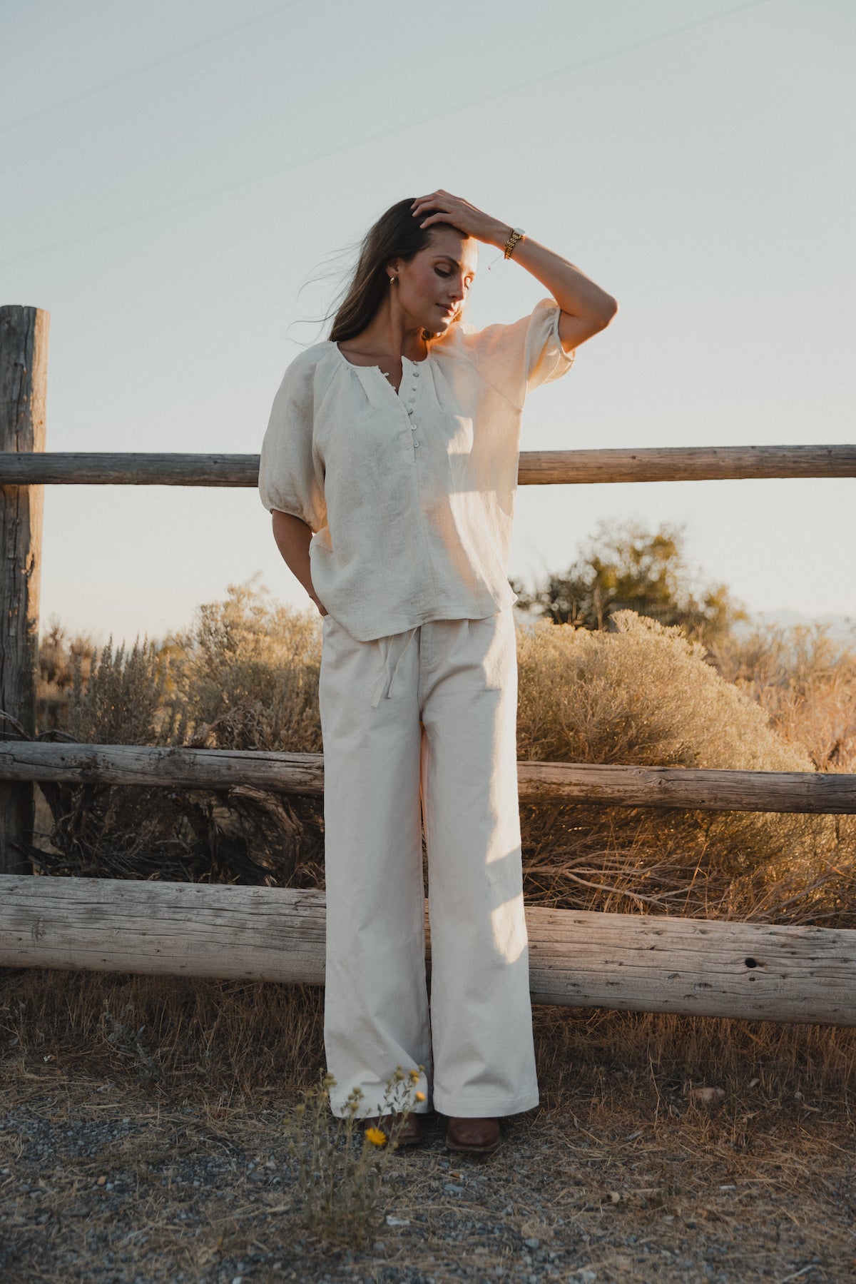 The Cradle Blouse - Cream