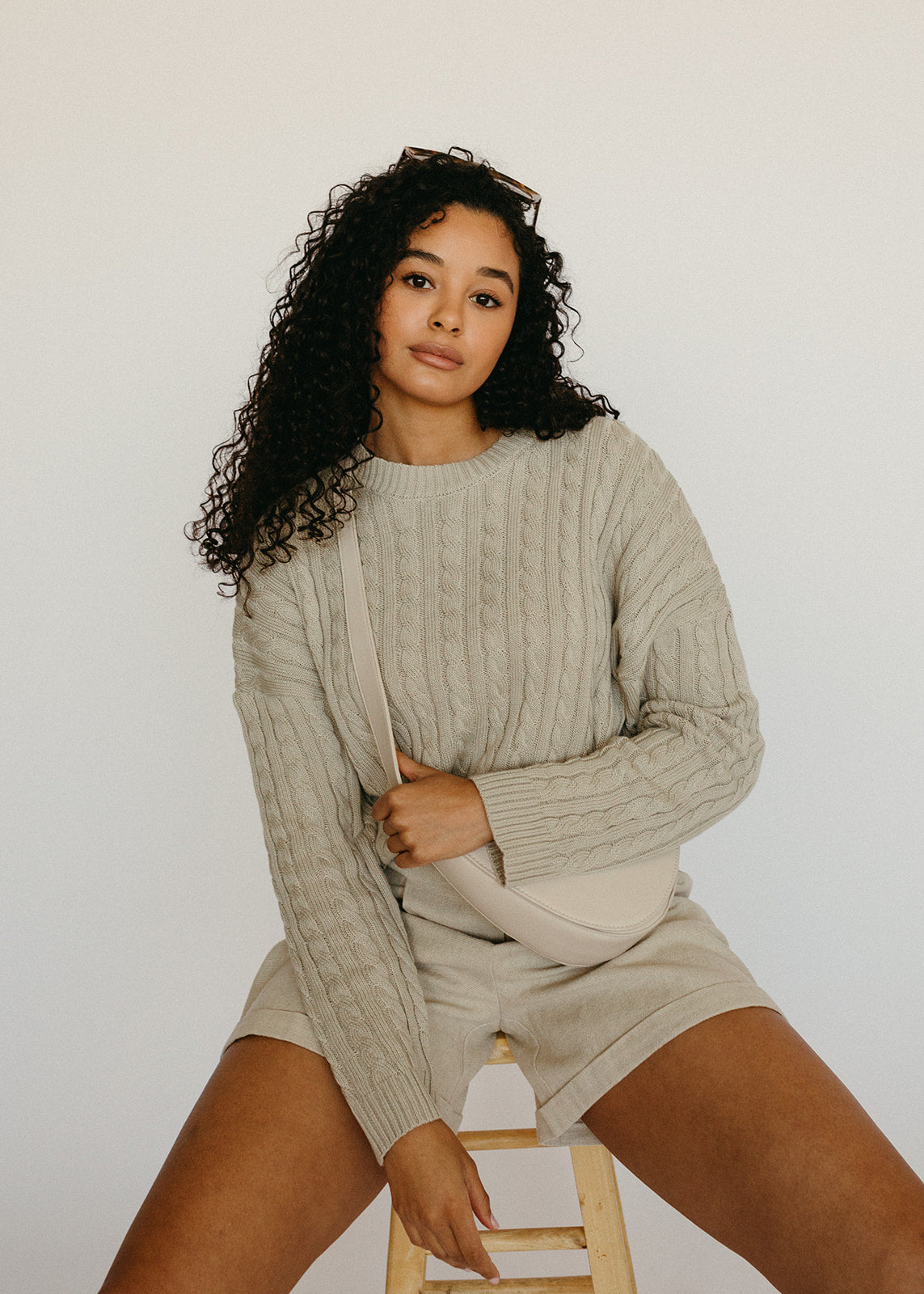 The Mist Cable Knit Sweater