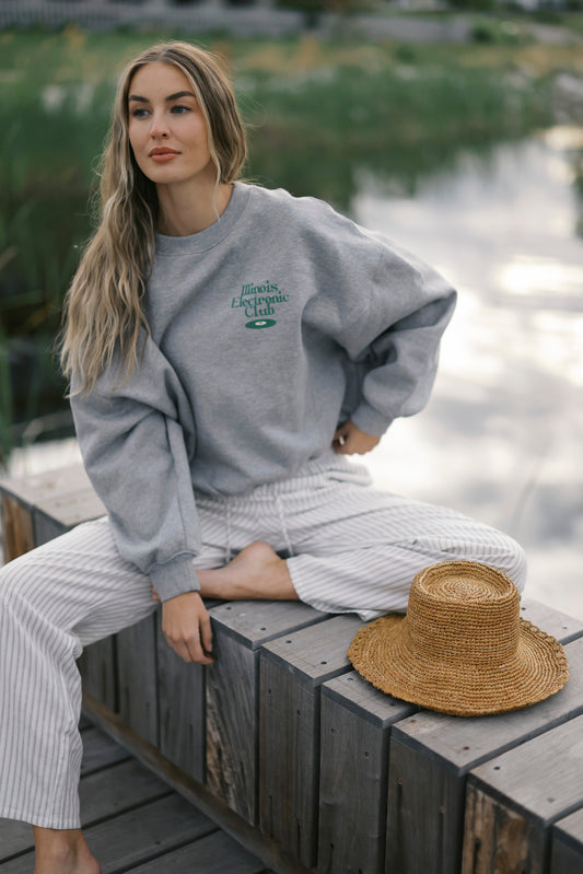 The Electronic Grey Sweatshirt