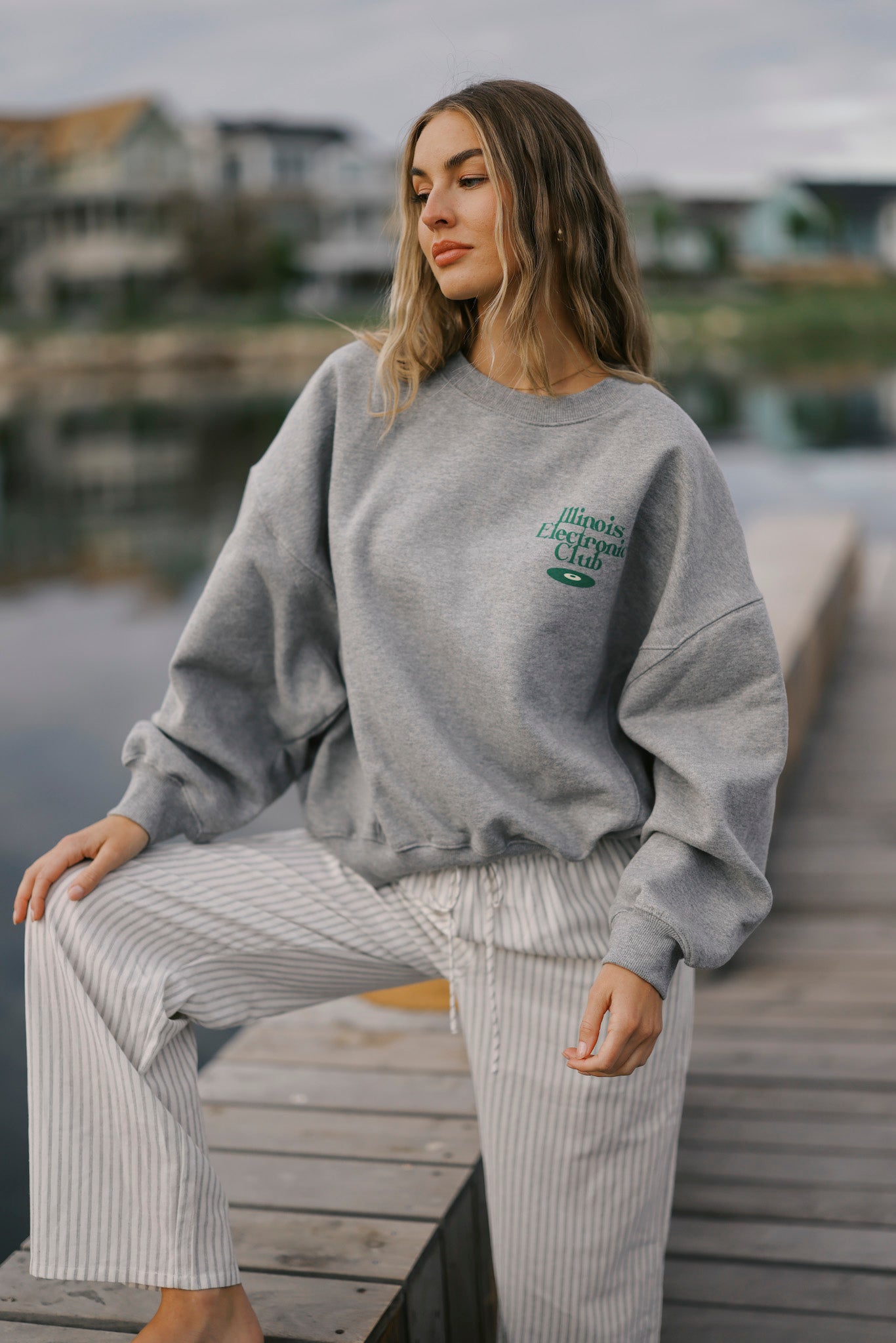 The Electronic Grey Sweatshirt