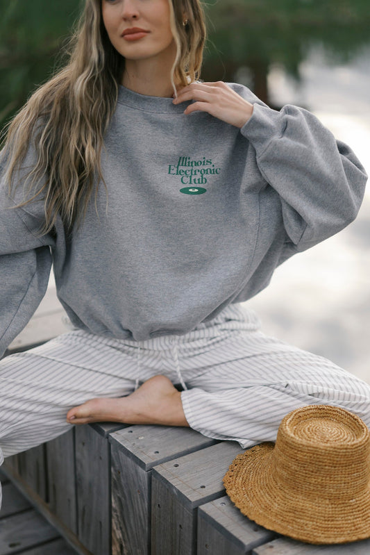 The Electronic Grey Sweatshirt