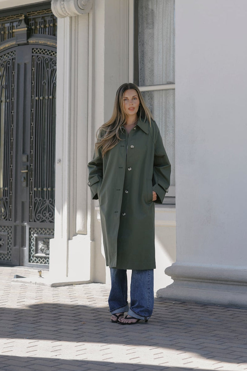 The Basil Car Coat