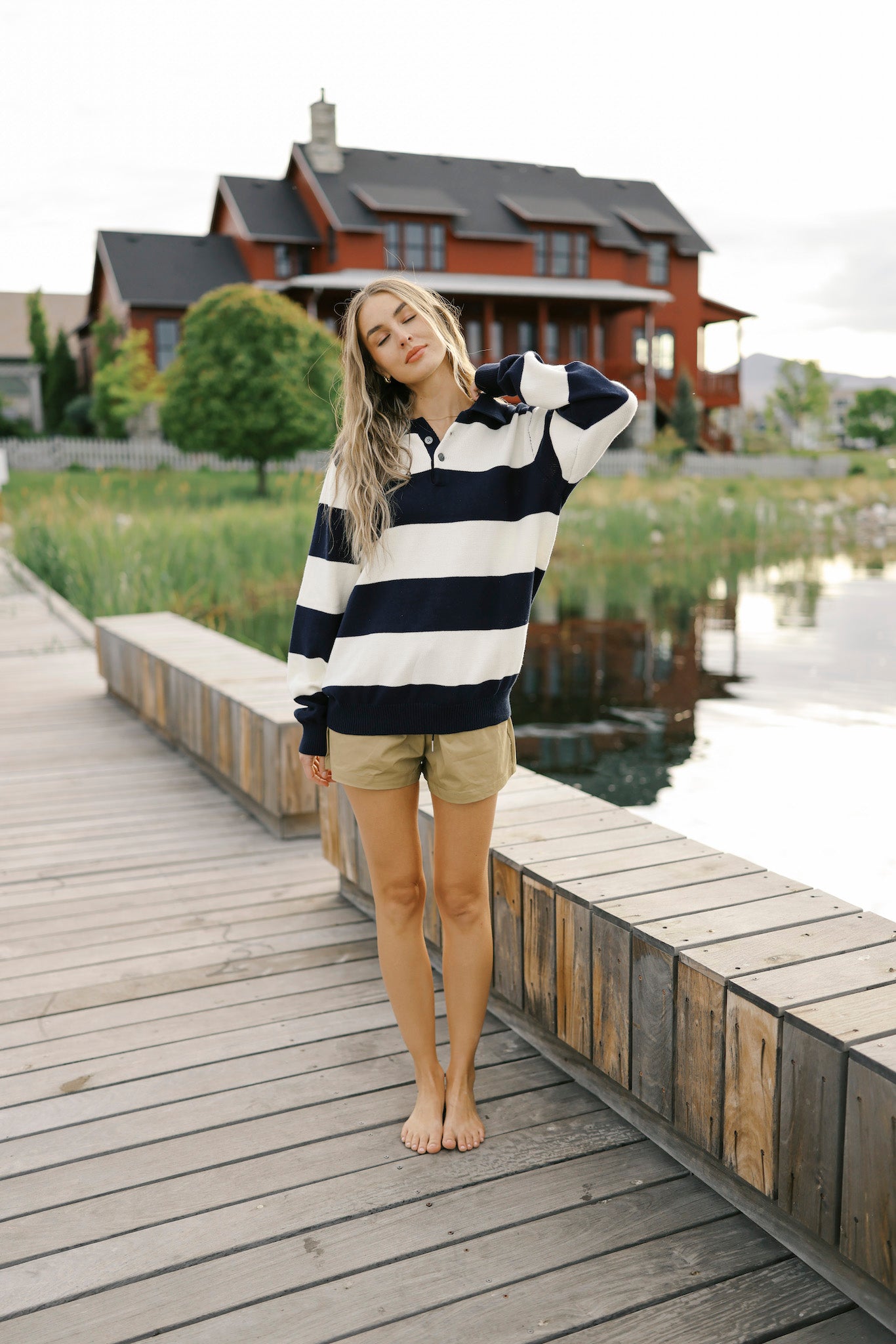 The Lighthouse Polo Sweater