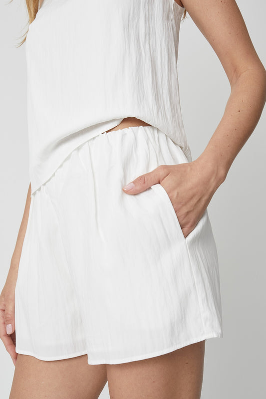 The Piper Shorts - White