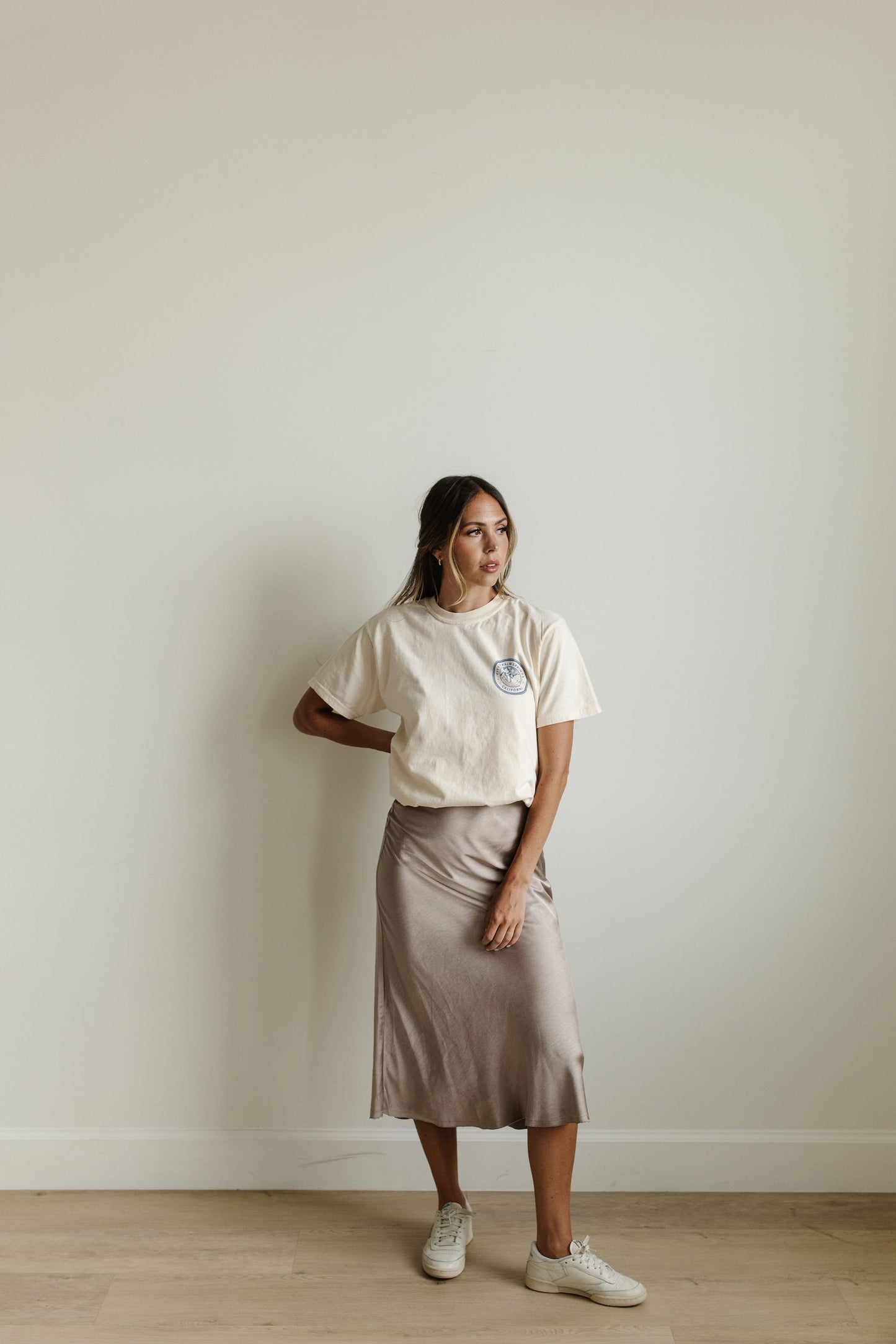 The Stork Skirt - Oyster