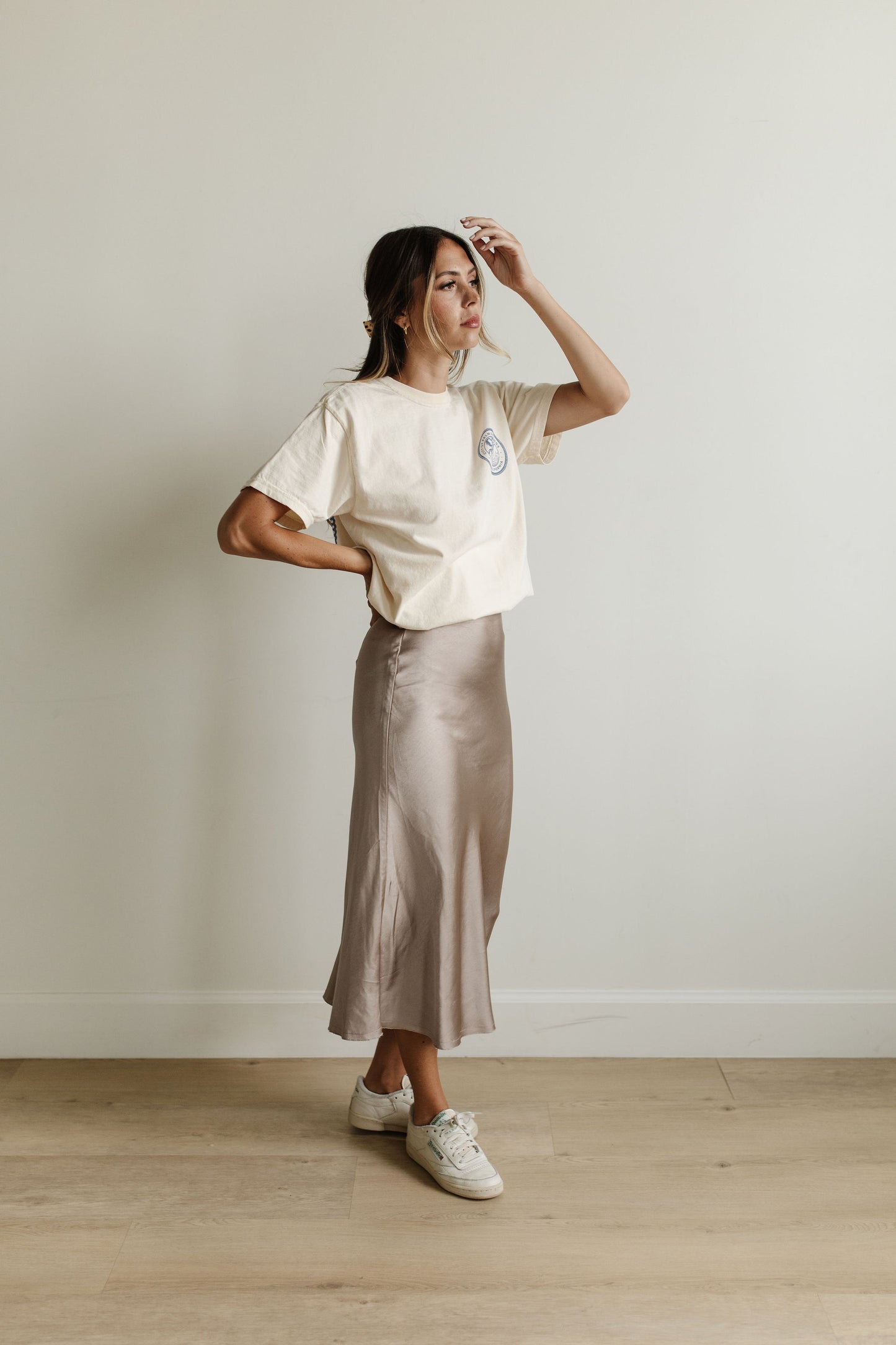 The Stork Skirt - Oyster