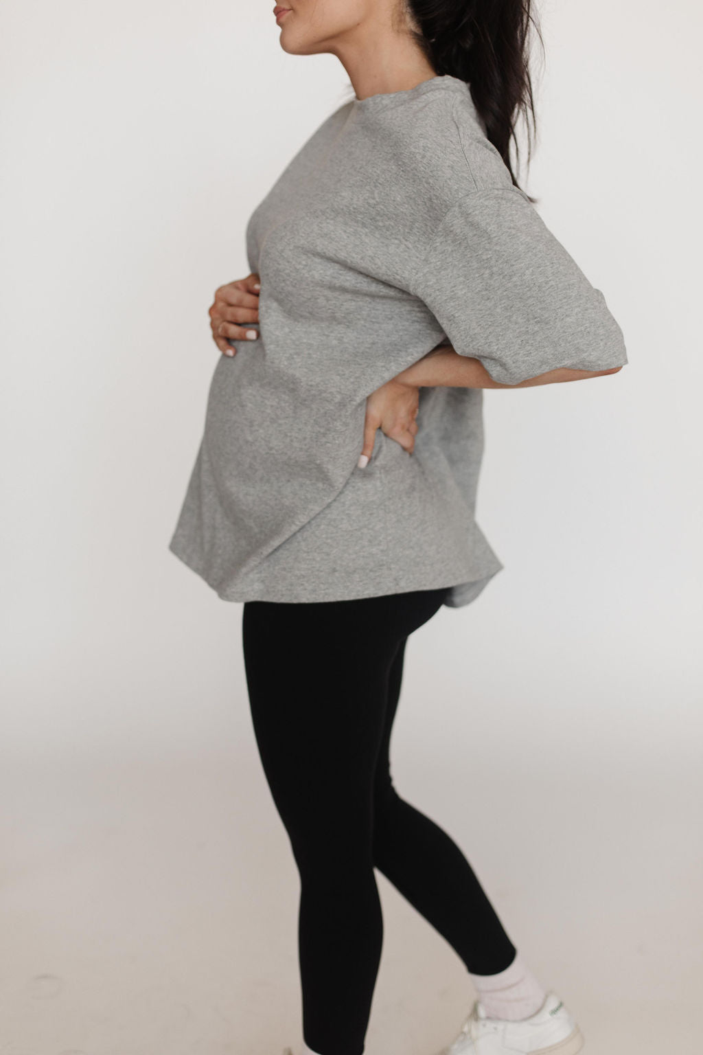 The Grow With Me Leggings - Black