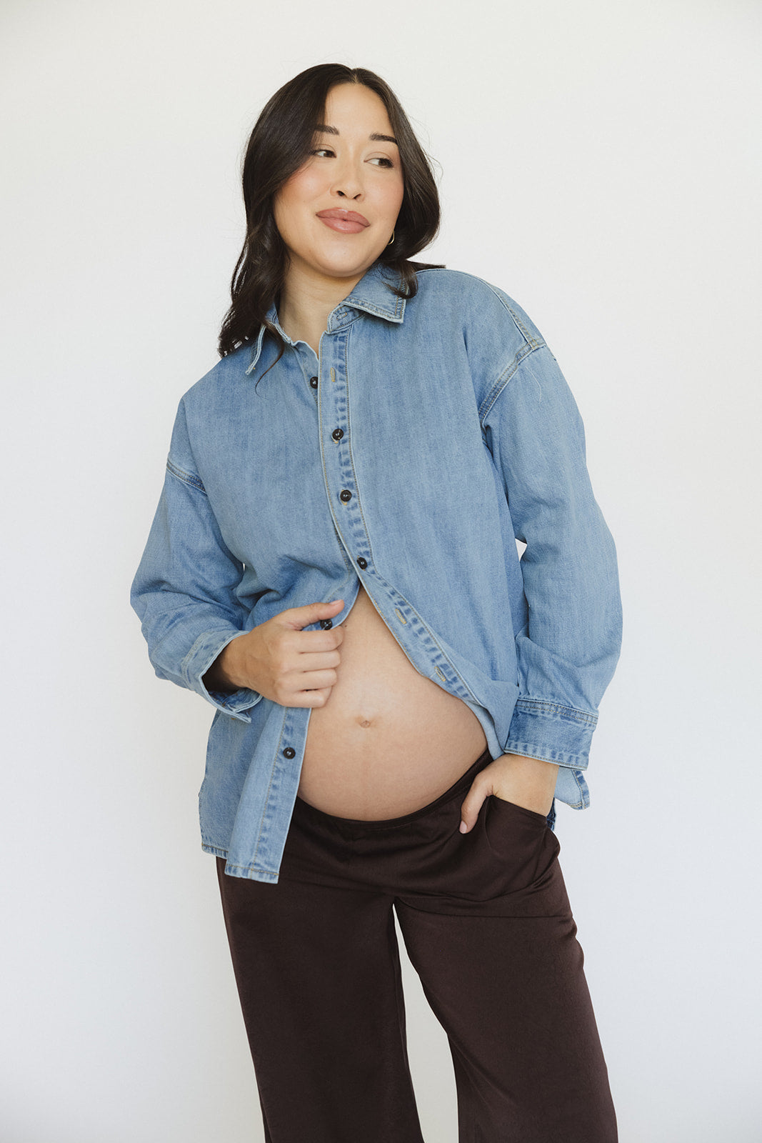The Core Button Up - Denim