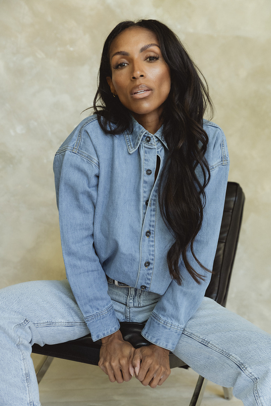The Core Button Up - Denim