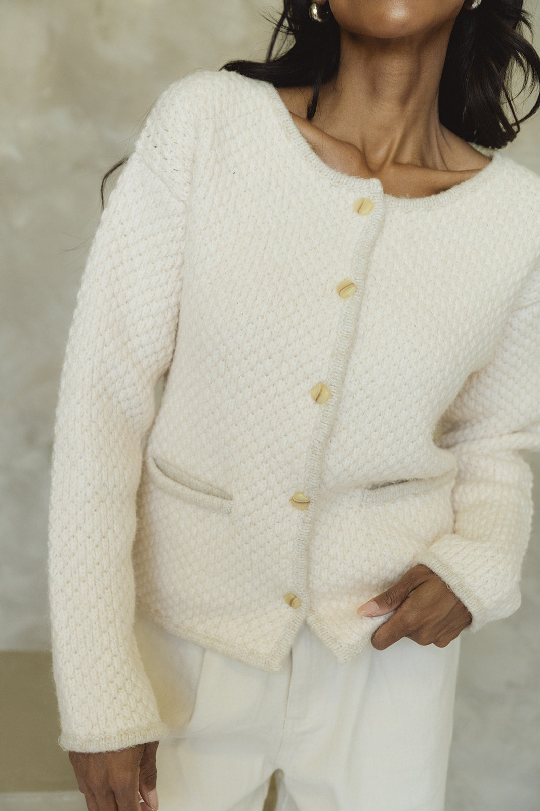 The Teddy Knit Cardigan
