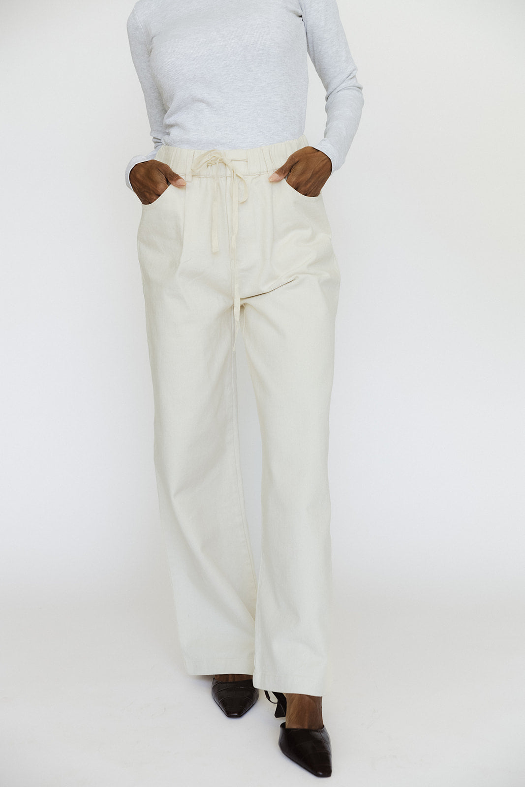 The Passage Pants - Cream