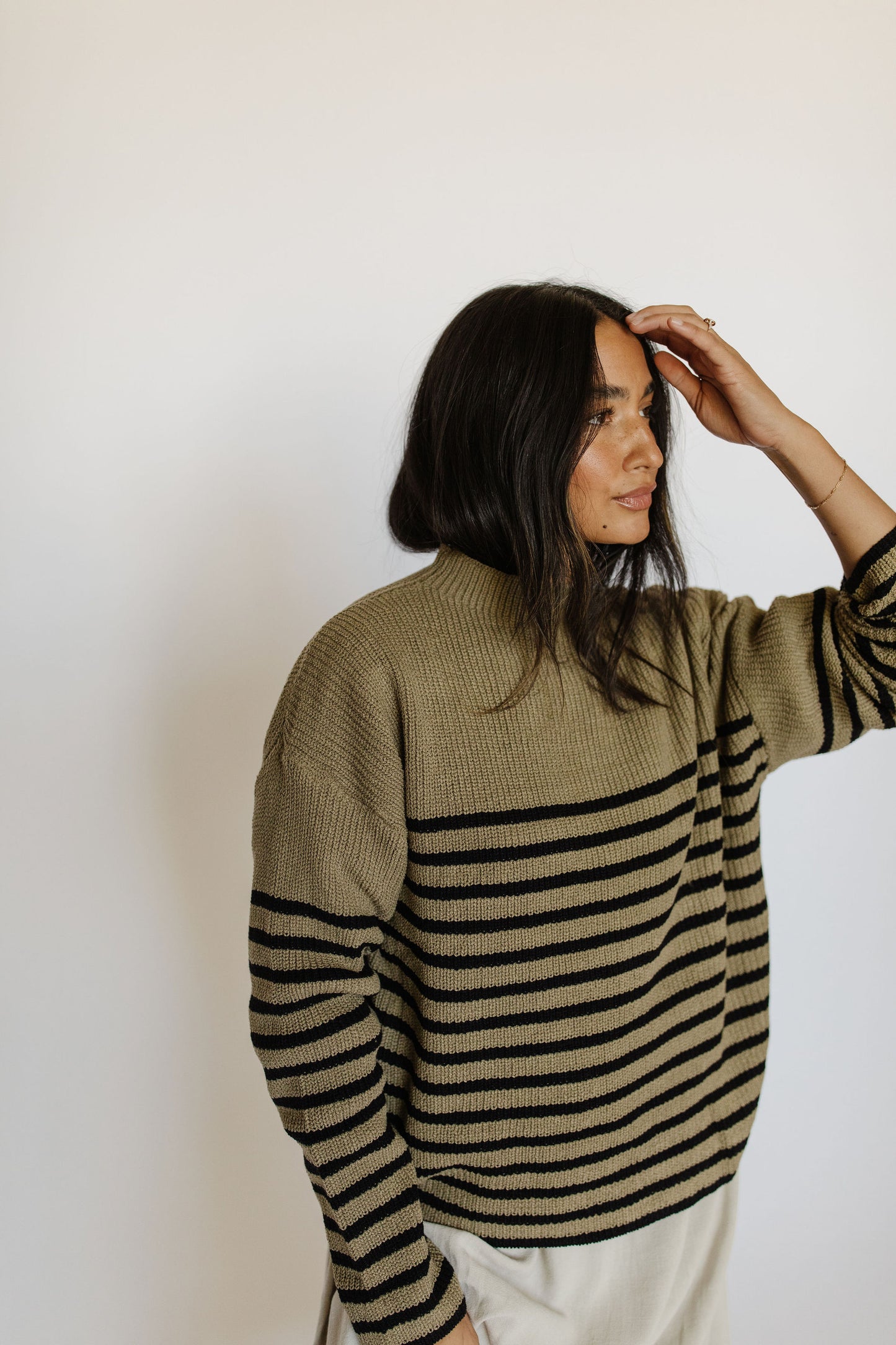 The Eyre Sweater - Striped