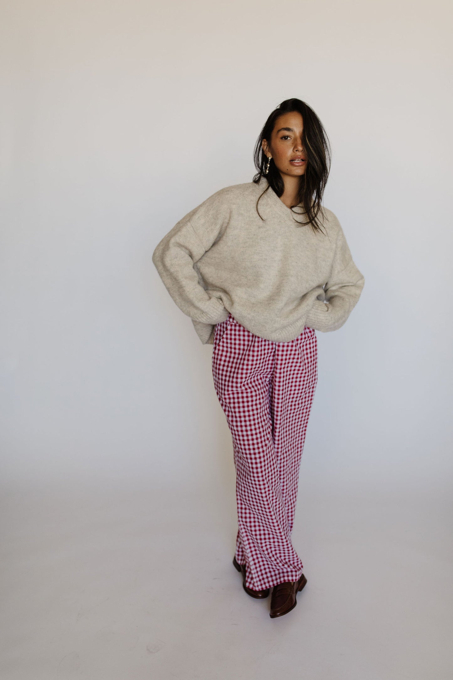 The Perfect Pants - Red Gingham