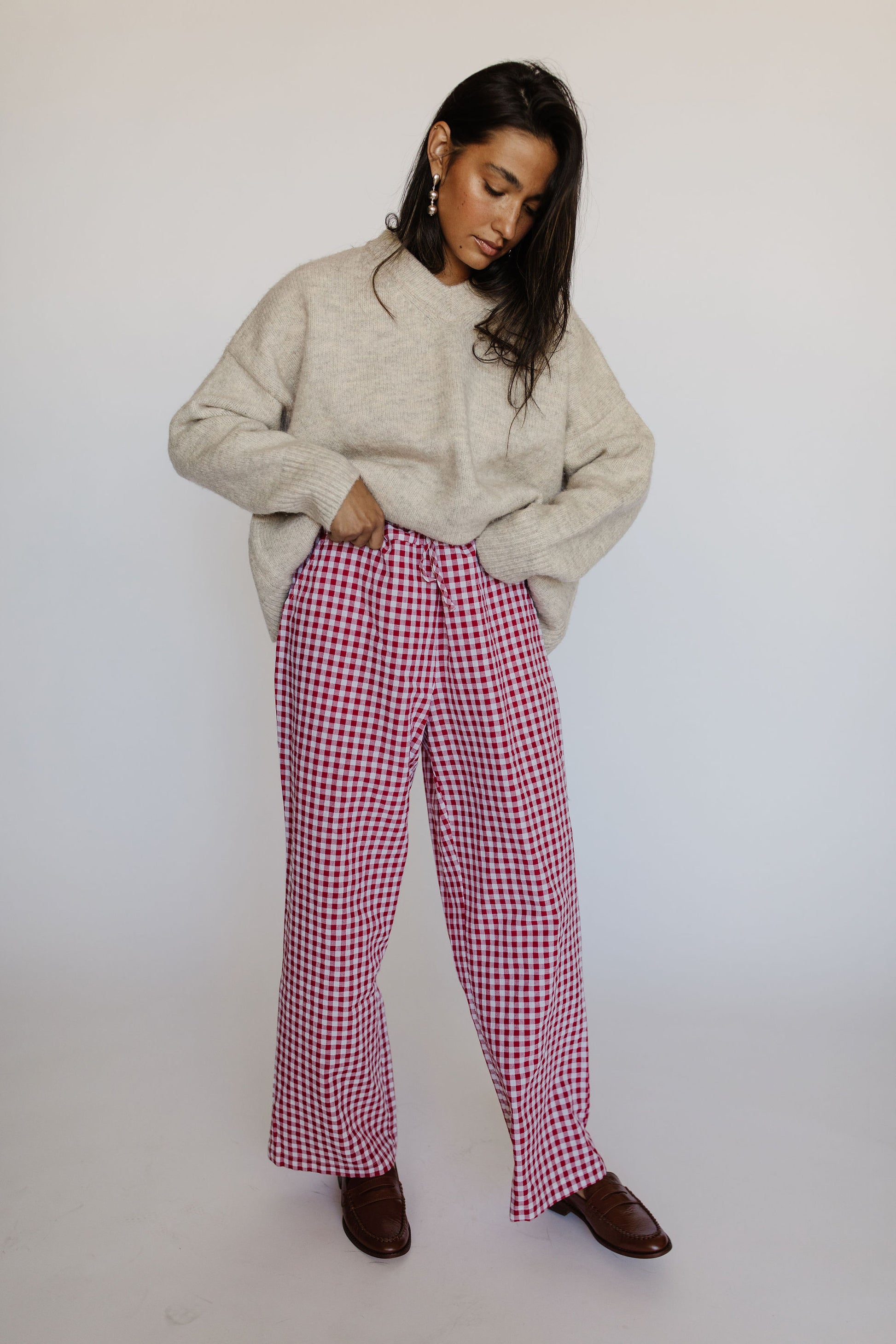 The Perfect Pants - Red Gingham – INNATE