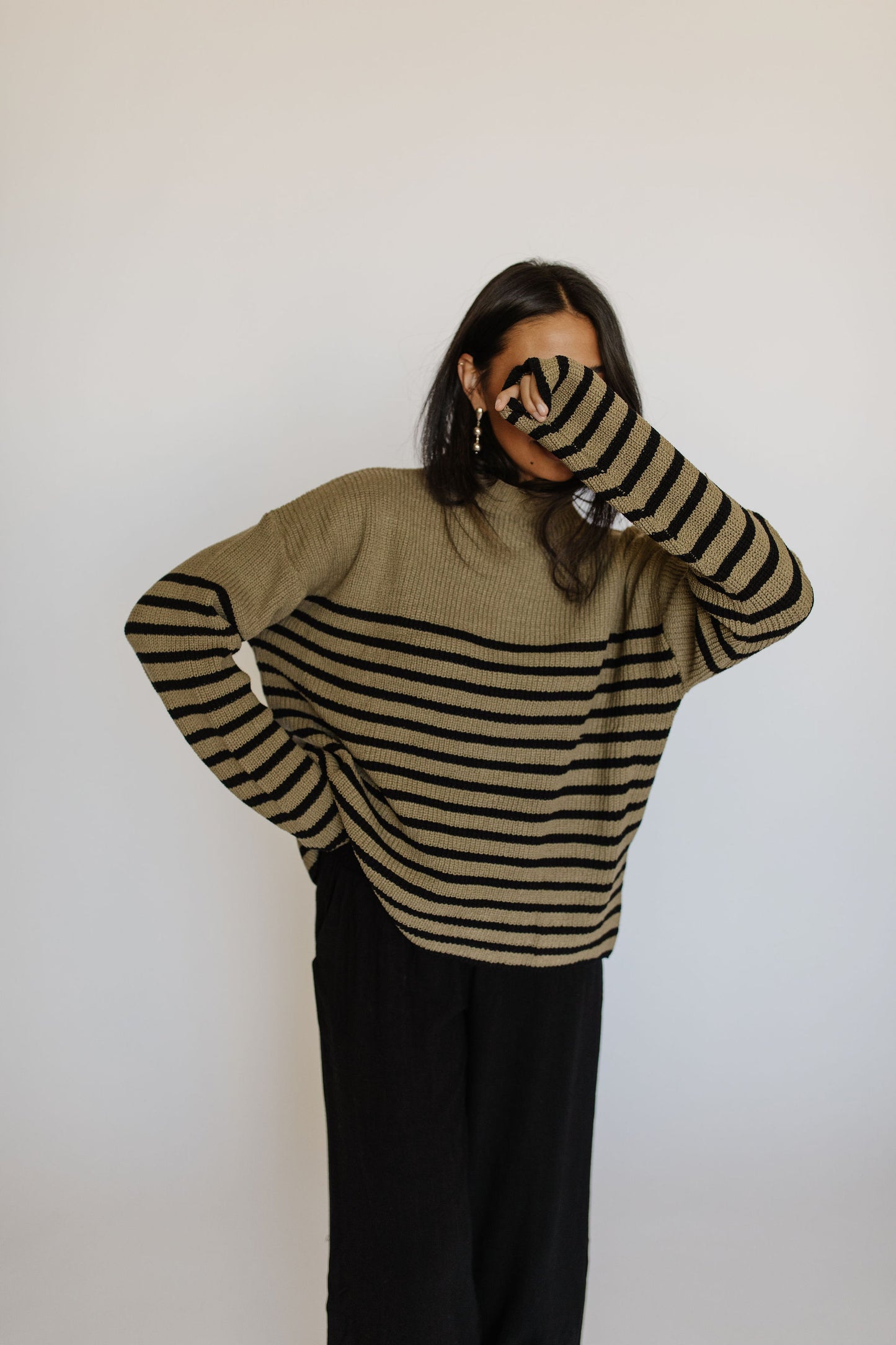 The Eyre Sweater - Striped