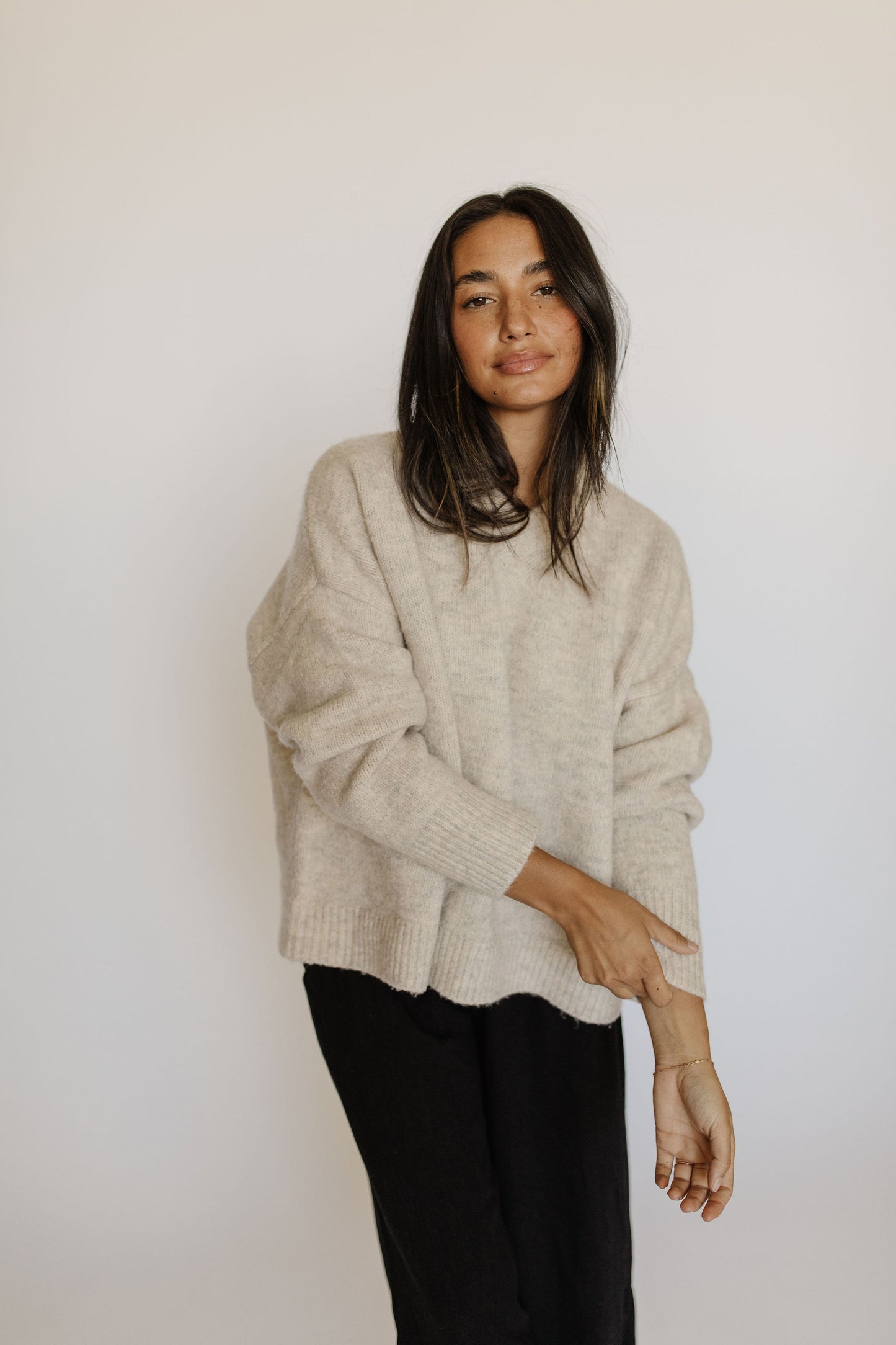 The Cultivate Sweater - Oat