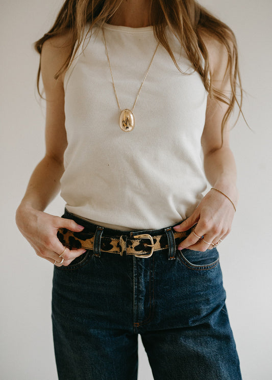 The Patricia Belt - Leopard