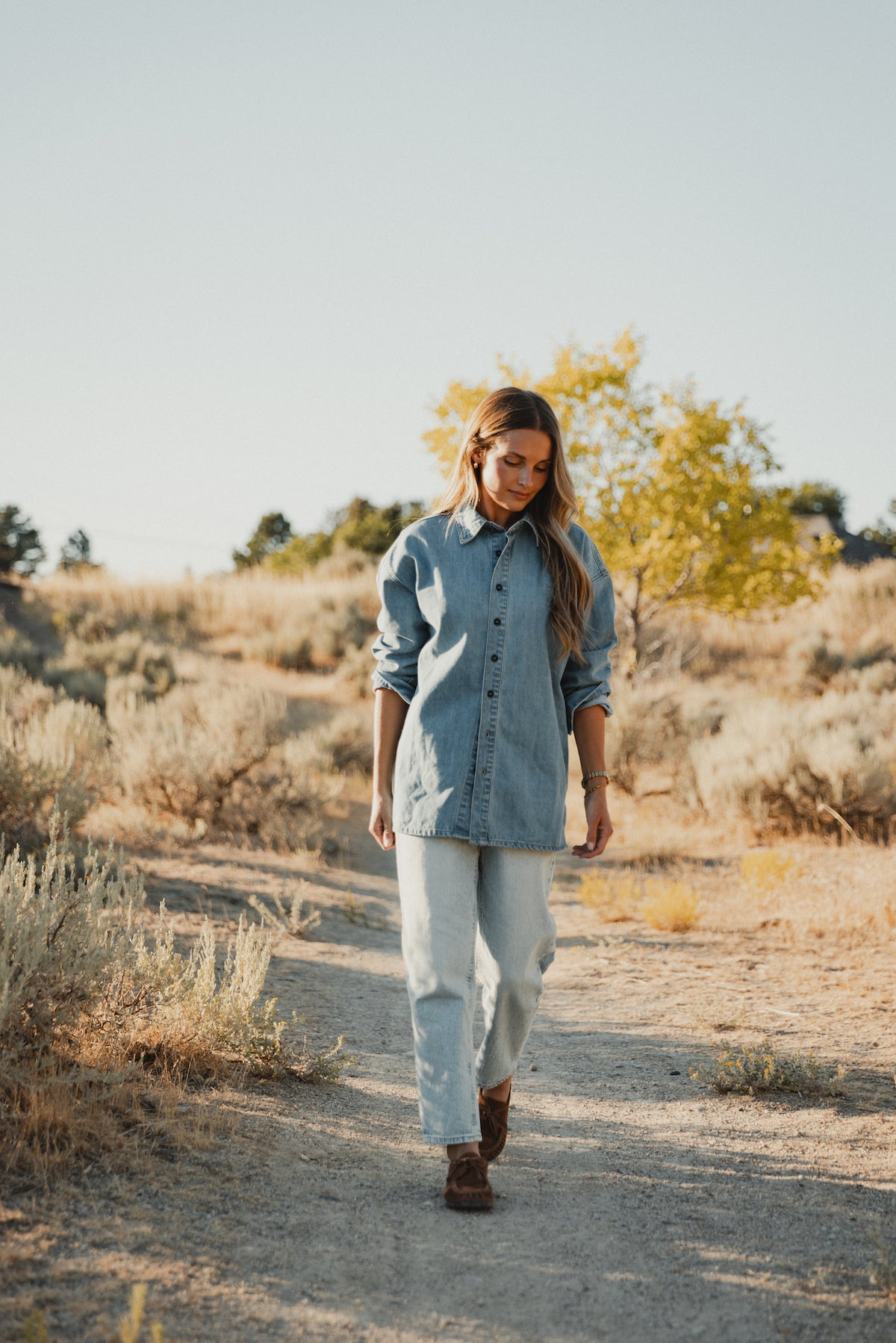 The High Rise Mom Jeans - Light Denim