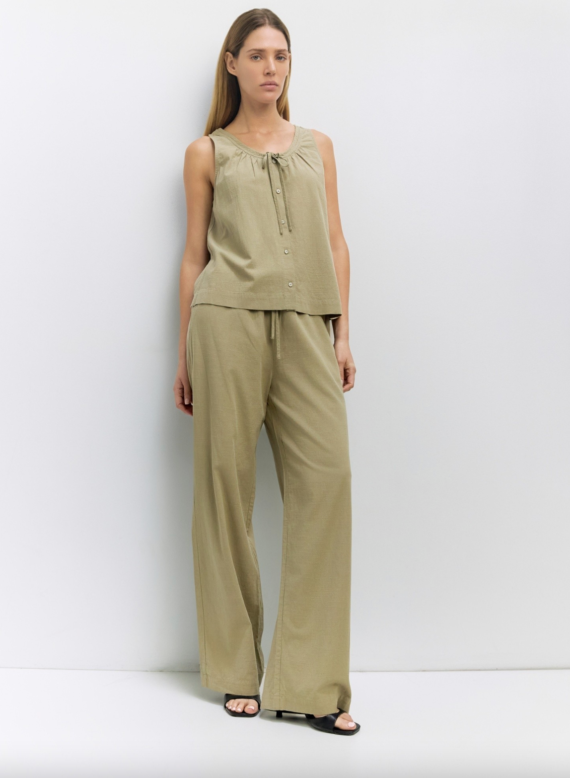 Elsie Set - Olive Green