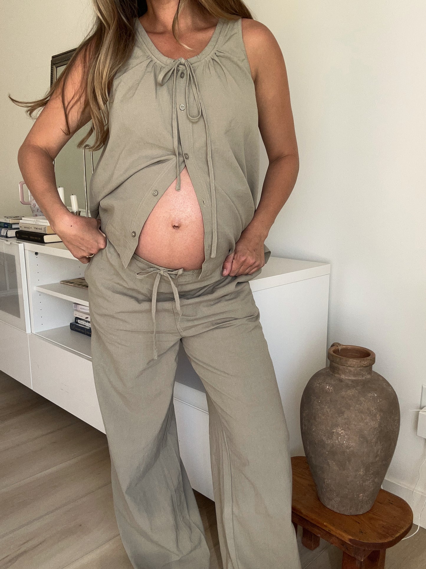 Elsie Set - Olive Green