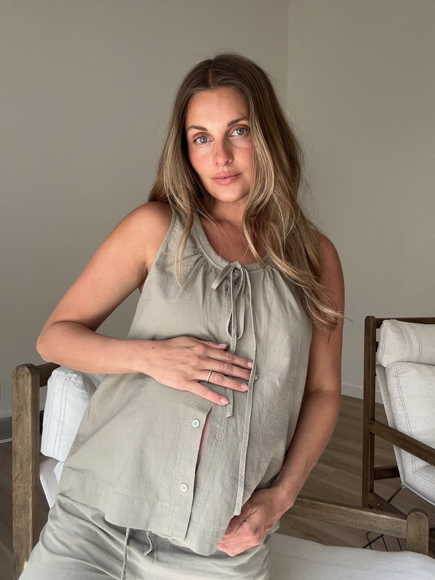 Elsie Set - Olive Green