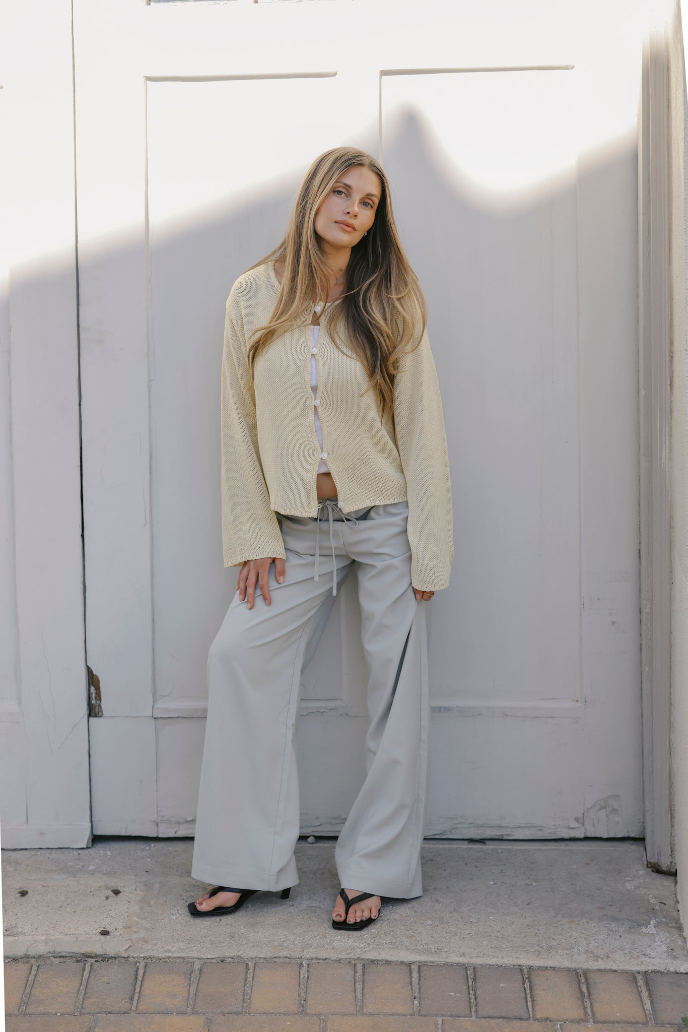The Worthy Cardigan - Yellow