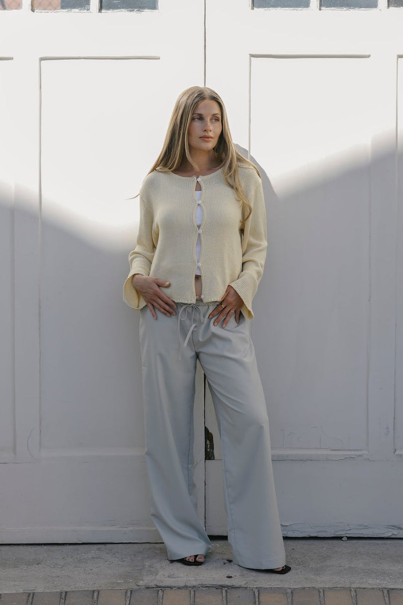 The Worthy Cardigan - Yellow