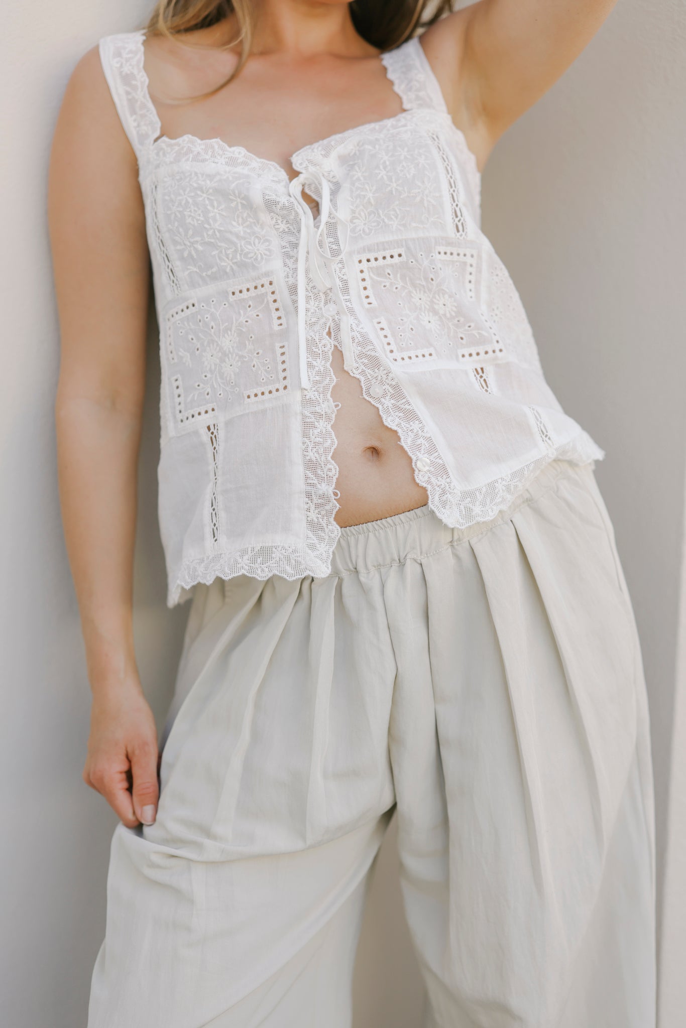 The Ceremony Pant - Bone