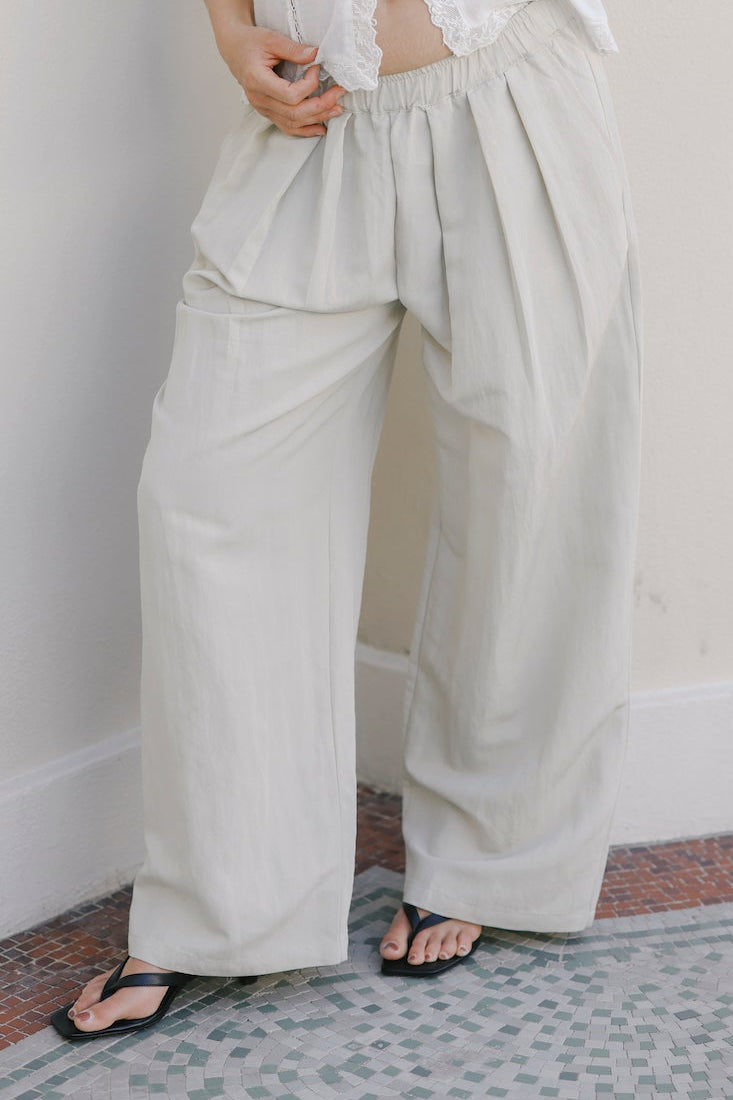 The Ceremony Pant - Bone