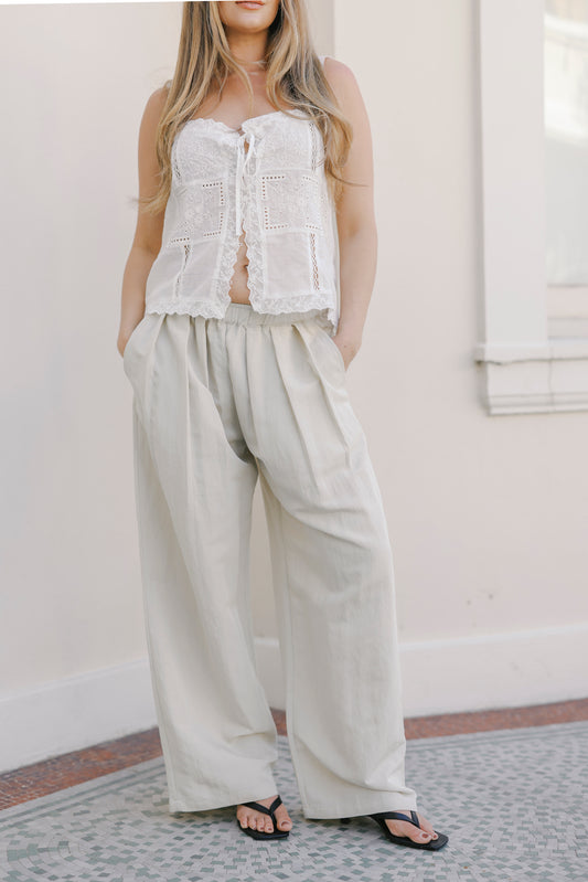 The Ceremony Pant - Bone