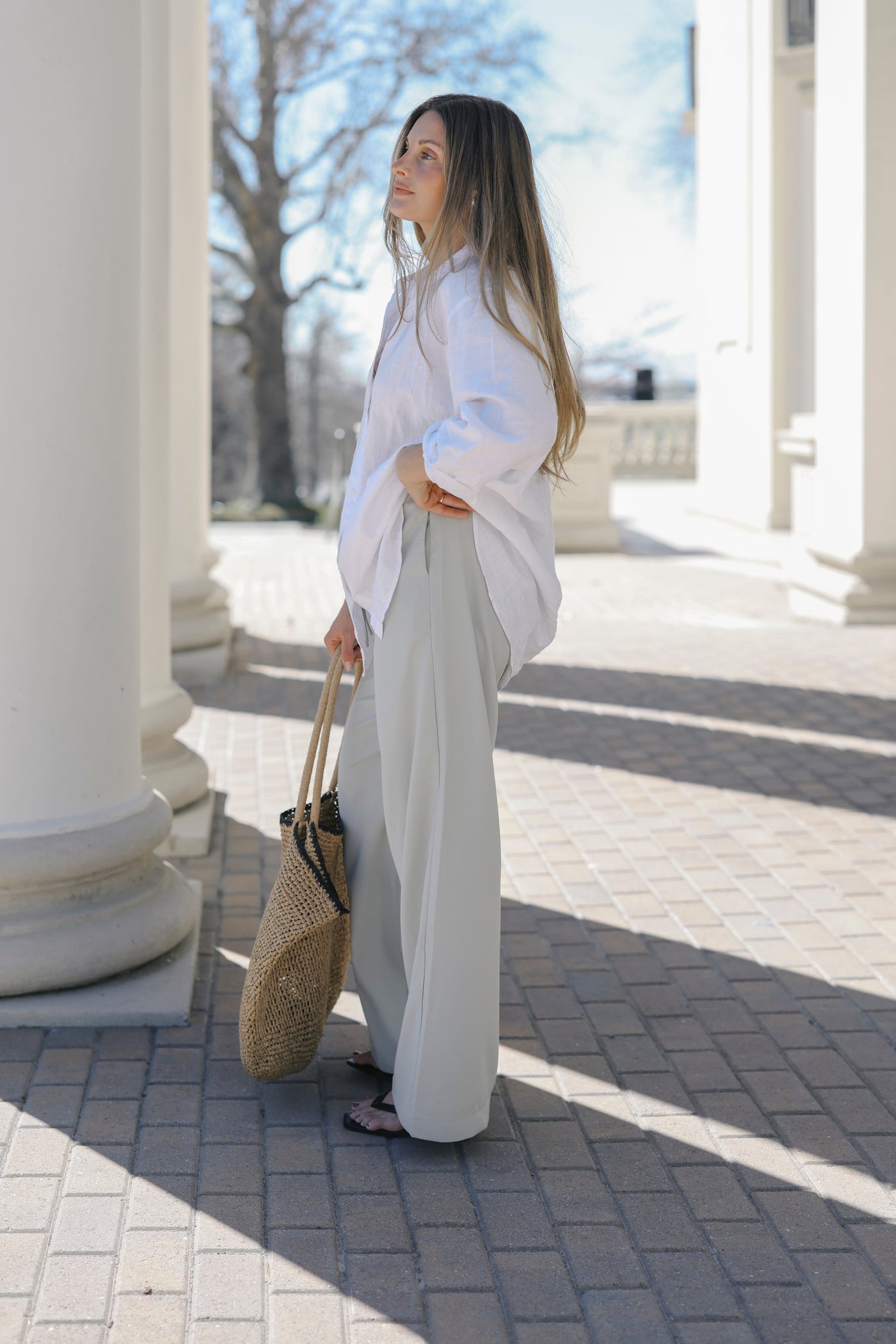 The Waiting On You Pants - Taupe